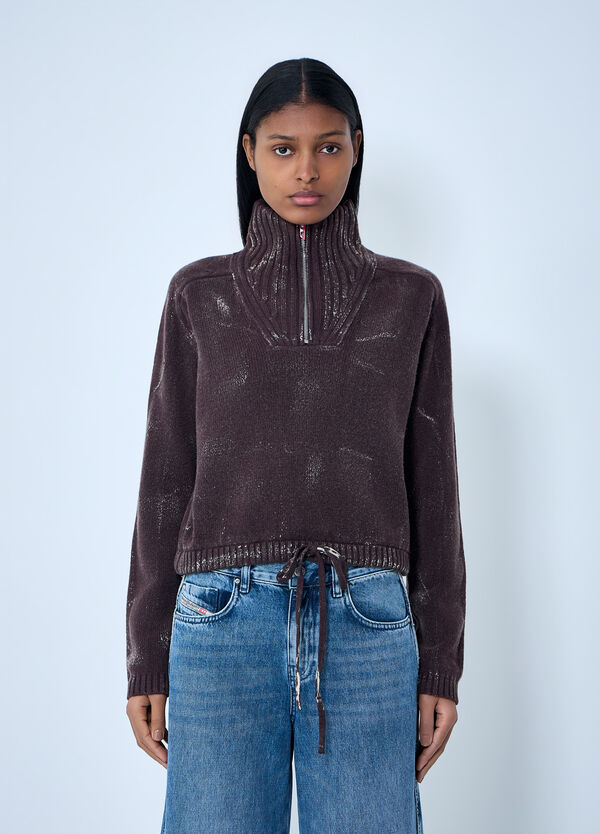 Diesel M-Marcellette Sweater Brown dsl0263009